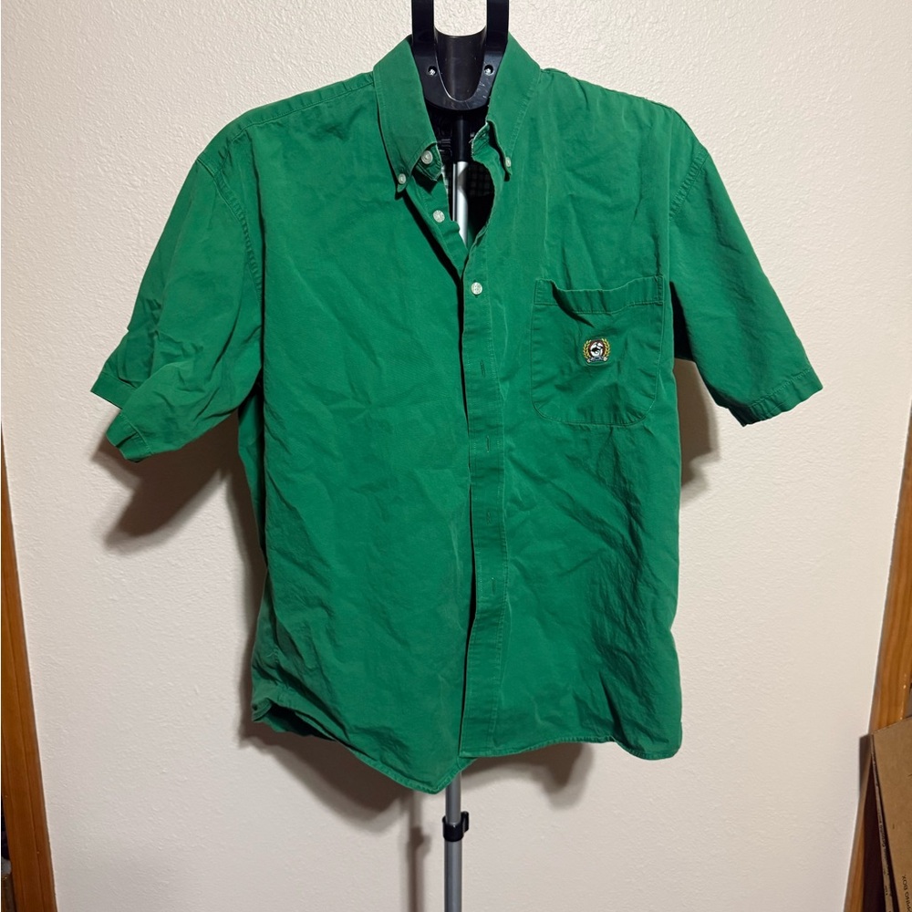 Cinch Men's Green Casual Button‎ Down Shirt